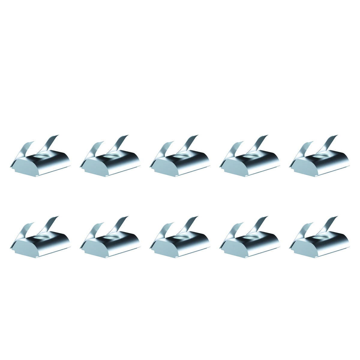 OBSIDIAN Omni Rail 1/4-20 leaf spring T-nuts, pack of 10