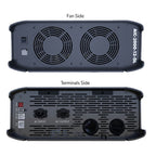 Go Power! AIC-2000-12-SL inverter charger, front and top views