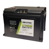Go Power! 100Ah 12V LiFePO4 Lithium Battery – Sun Cycle® Advanced, Bluetooth, Self-Heating (83156)