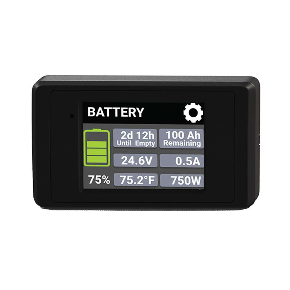 Go Power! PowerTrak touchscreen display from the Battery Manager Kit
