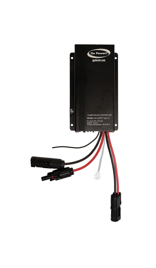 Go Power! GP-MPPT-85/15 15A sealed IP68 MPPT solar charge controller