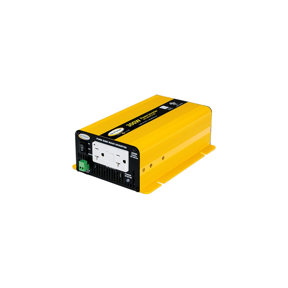 300W Pure Sine Wave Inverter 12V | Go Power! GP-SW300-12