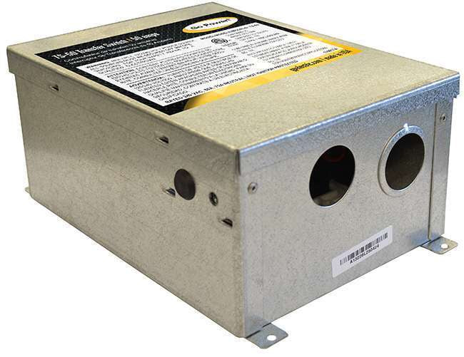 Go Power! TS-50M 50 Amp Automatic Transfer Switch | 120/240 VAC Metal ...