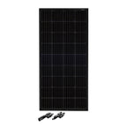Go Power! 200W Overlander expansion solar panel kit, black panel with solar branch connectors (84384)