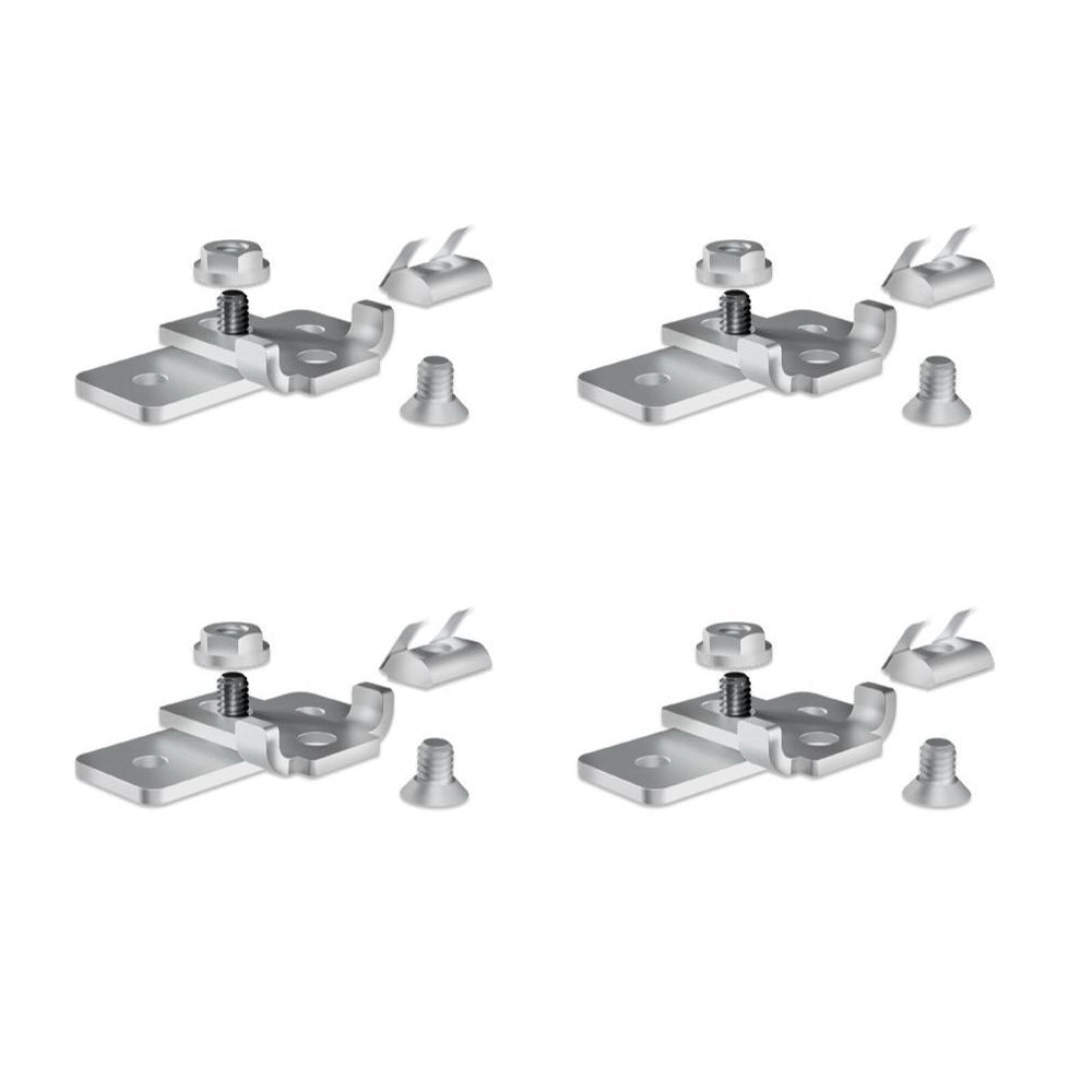 Zamp Solar universal low profile solar panel mounting feet