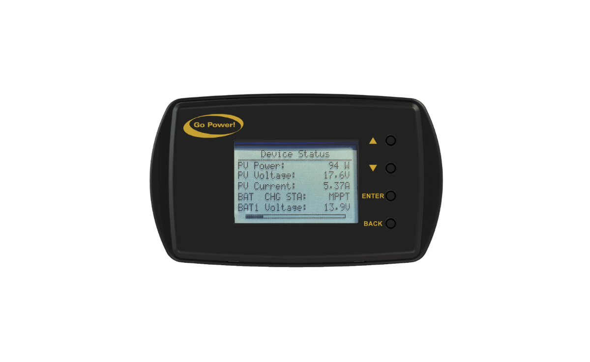 Go Power! GP-RVC-R Bluetooth-enabled remote display