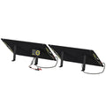 Go Power! DuraLite 200W portable folding solar kit - two 100W panels with 30A lithium controller