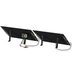 Go Power! DuraLite 200W portable folding solar kit - two 100W panels with 30A lithium controller