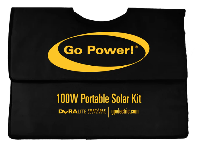 Go Power! DuraLite panel kickstand legs and magnetic closures