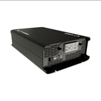 Go Power! Smart Sine Wave pure sine wave inverter with GFCI outlet, 12V, angled front view