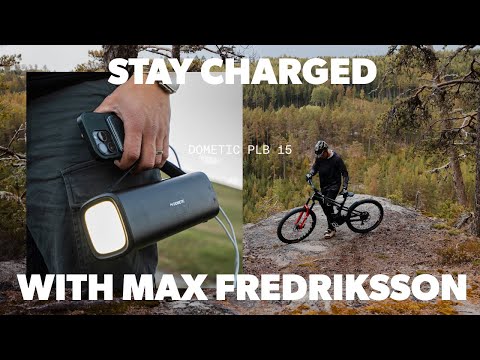 Dometic PLB15 portable battery in use: Stay Charged with Max Fredriksson