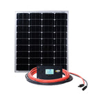 Go Power! 80W Eco RV solar kit - monocrystalline panel, 10A PWM controller, wiring and mounts