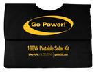 Go Power! DuraLite expansion panel folded for transport