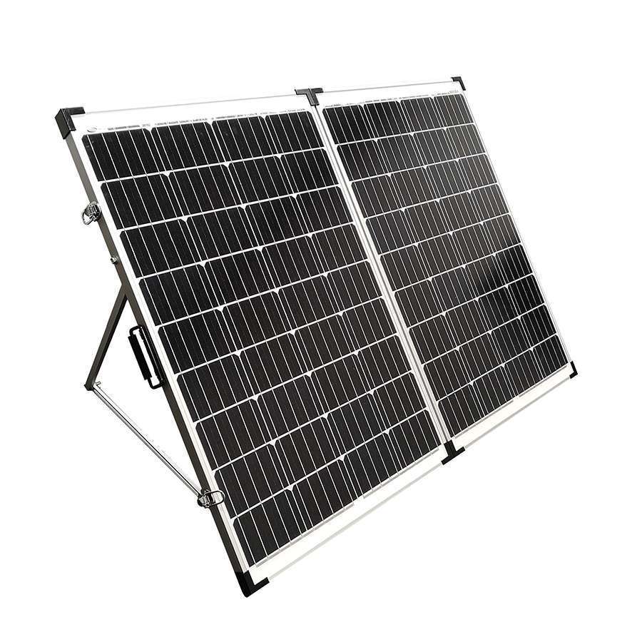 Topsolar Kits de cargador de panel solar portátil plegable de 200 W para  generador de estación de energía portátil, teléfonos celulares, lámpara de