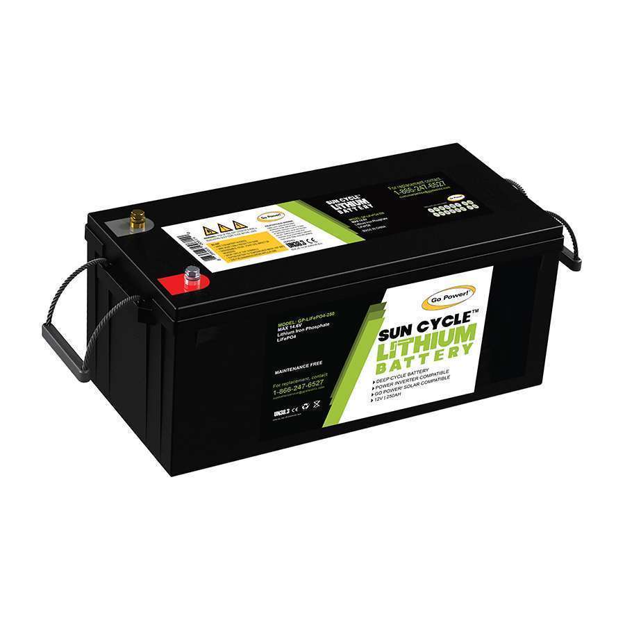 Lithium battery store for rv