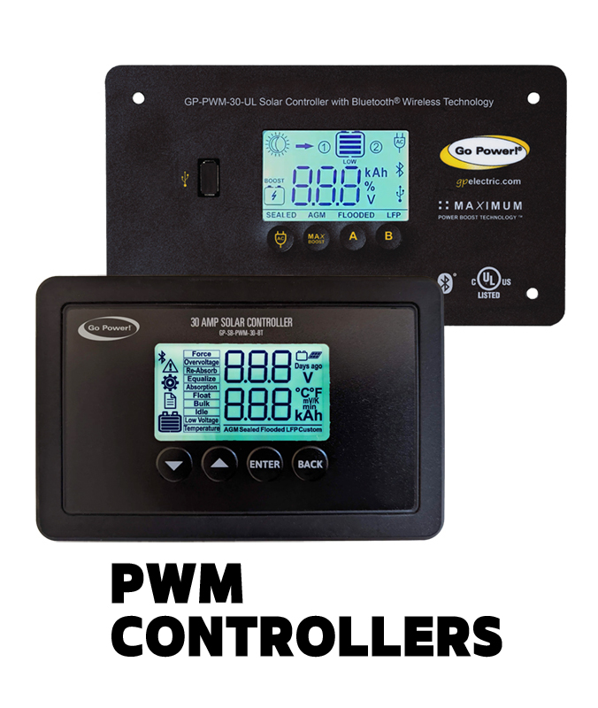 PWM solar controller 