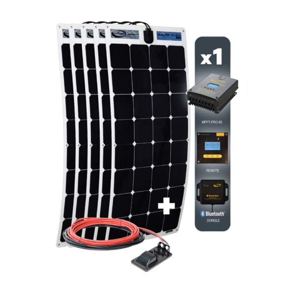 500 Watt Flexible Solar Kit
