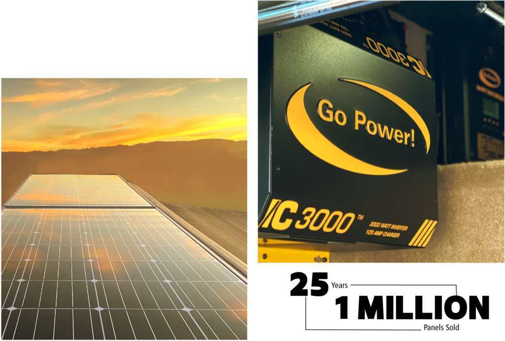 Go Power! Kit solar plegable portátil de 120 vatios (147348)