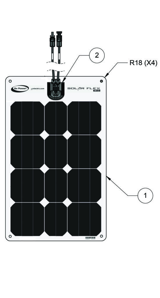 image of flexible solar panels 