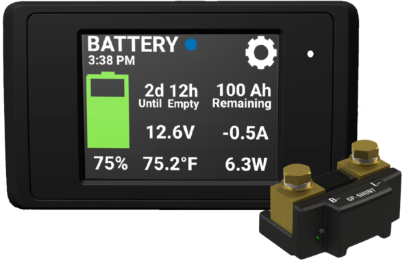 Battery manager kit with shunt