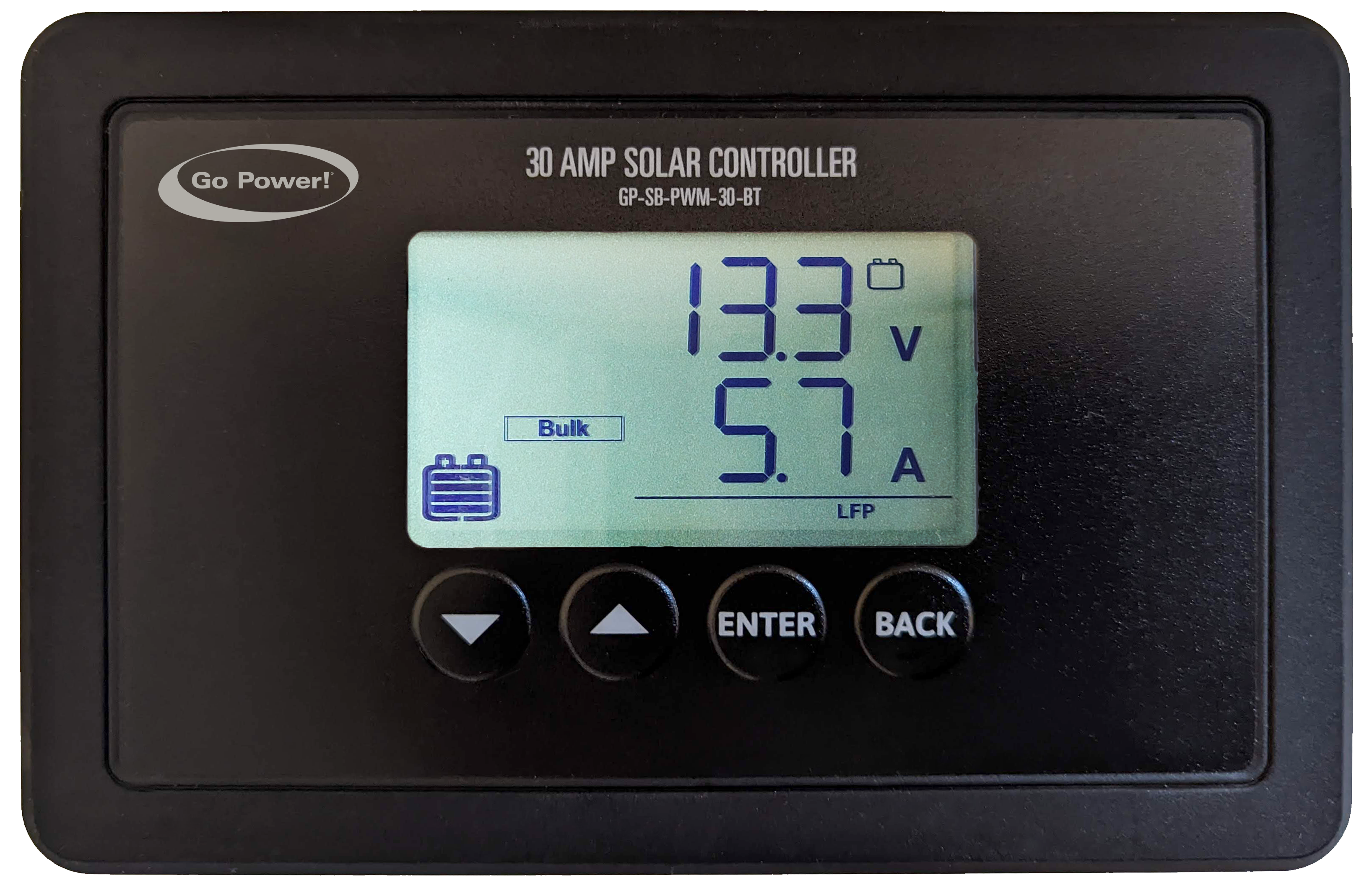 Single bank 30 amp solar controller