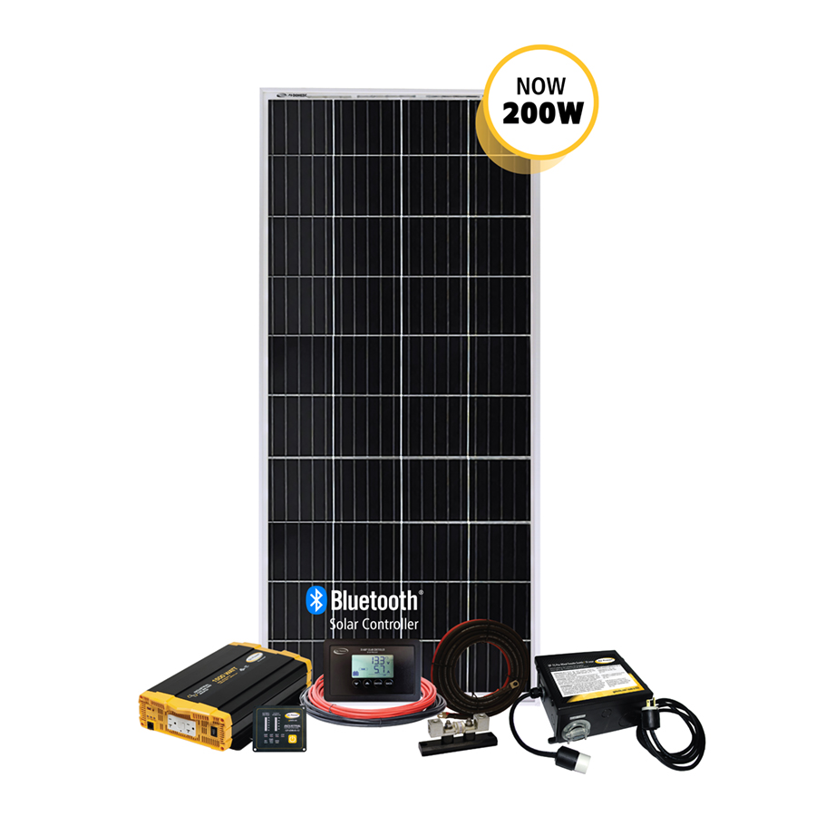 Complete Solar and Inverter Charging Power